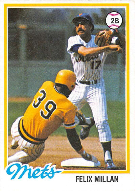 1978 Topps #505 Felix Millan VG New York Mets 