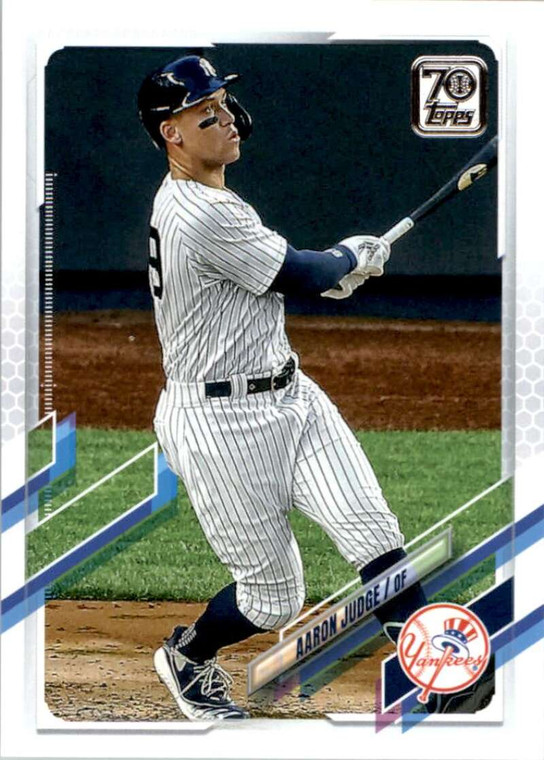 2021 Topps #99 Aaron Judge VG New York Yankees 