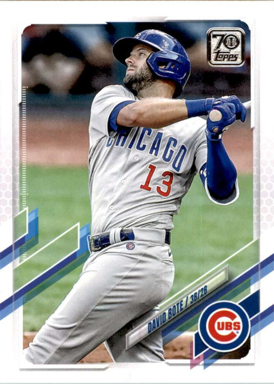 2021 Topps #4 David Bote VG Chicago Cubs 