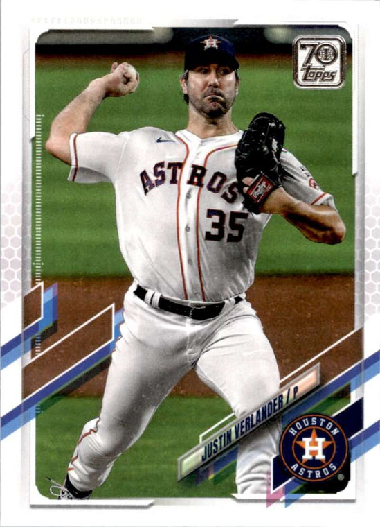2021 Topps #112 Justin Verlander VG Houston Astros 