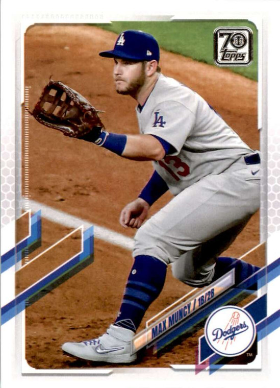 2021 Topps #302 Max Muncy VG Los Angeles Dodgers 