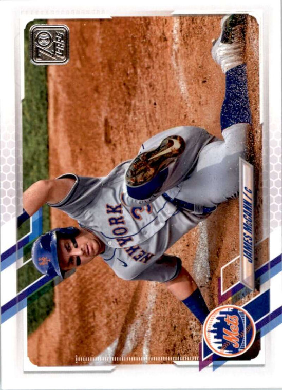 2021 Topps #410 James McCann VG New York Mets 
