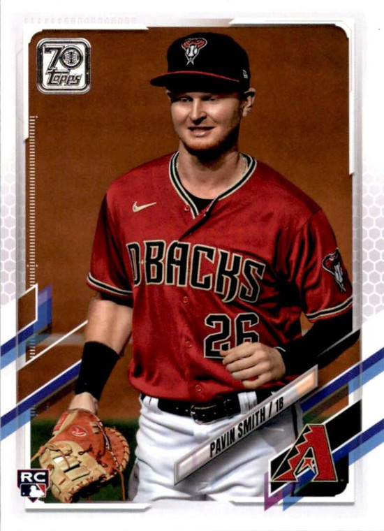 2021 Topps #444 Pavin Smith VG RC Rookie Arizona Diamondbacks 