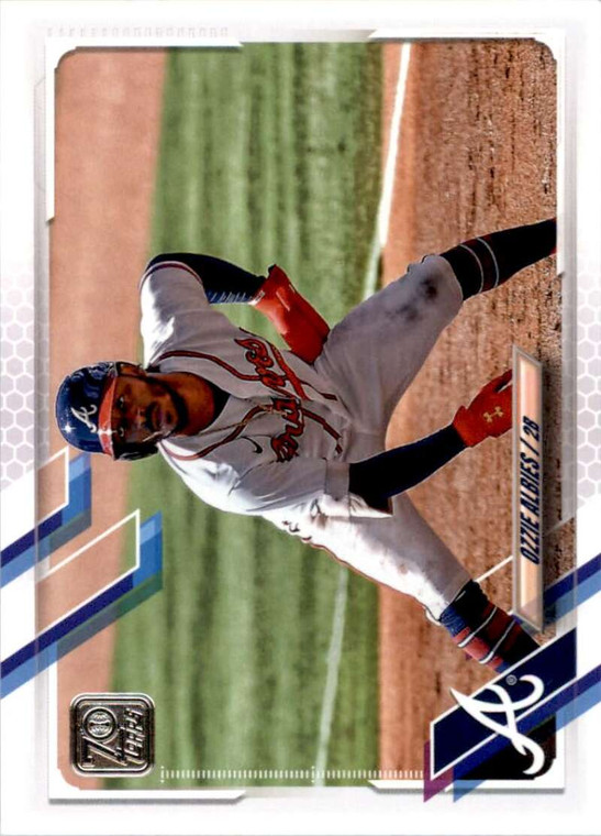 2021 Topps #500 Ozzie Albies VG Atlanta Braves 
