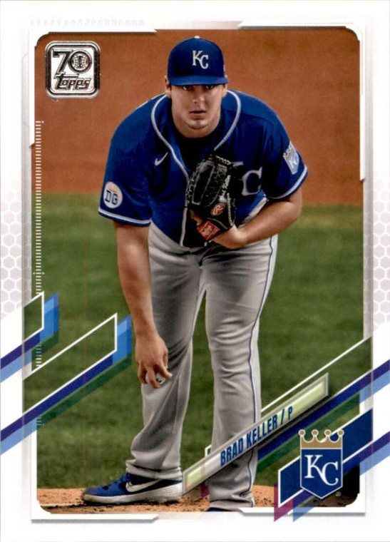 2021 Topps #544 Brad Keller VG Kansas City Royals 