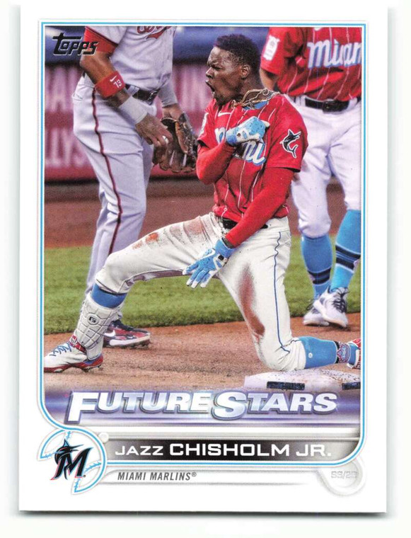 2022 Topps #6 Jazz Chisholm Jr. NM-MT Miami Marlins 