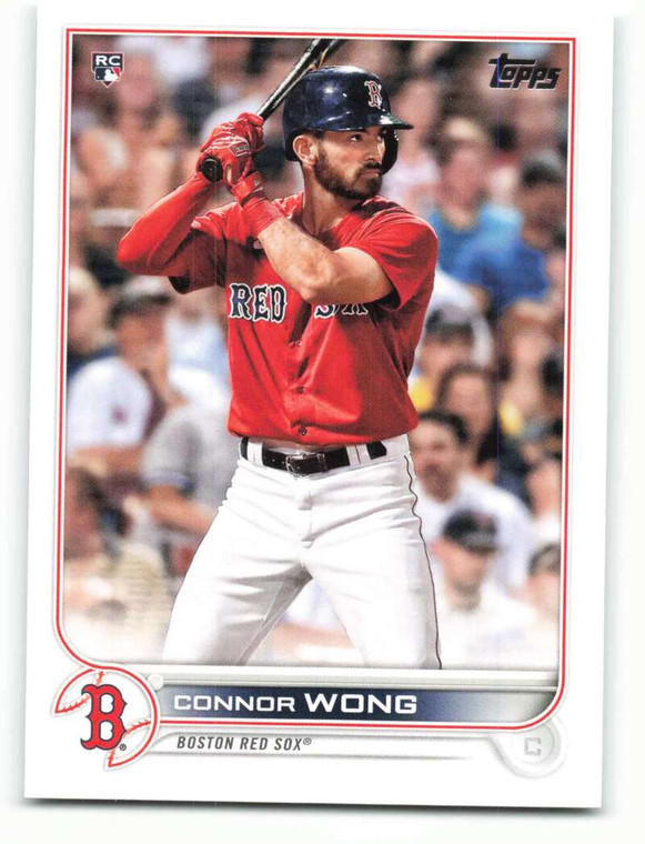 2022 Topps #66 Connor Wong NM-MT RC Rookie Boston Red Sox 