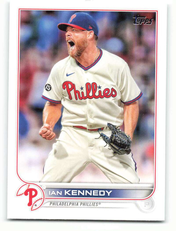 2022 Topps #102 Ian Kennedy NM-MT Philadelphia Phillies 