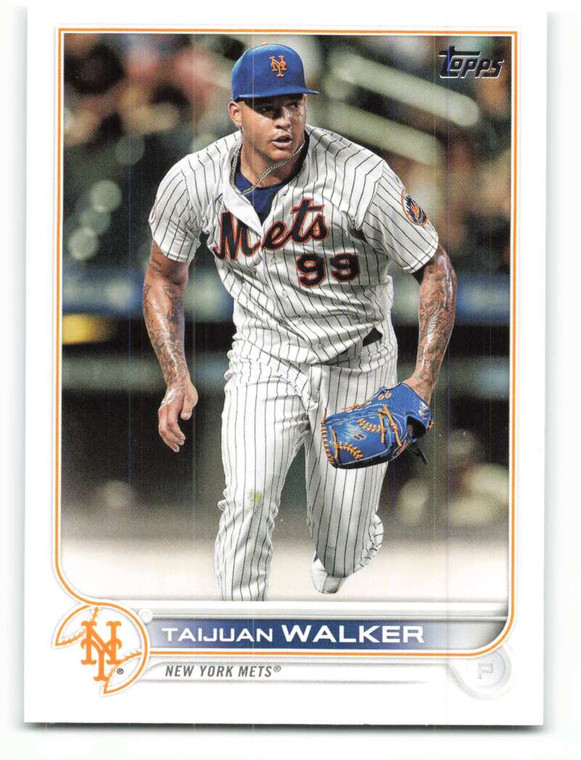 2022 Topps #312 Taijuan Walker NM-MT New York Mets 