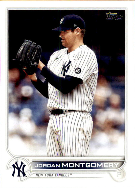 2022 Topps #382 Jordan Montgomery NM-MT New York Yankees 