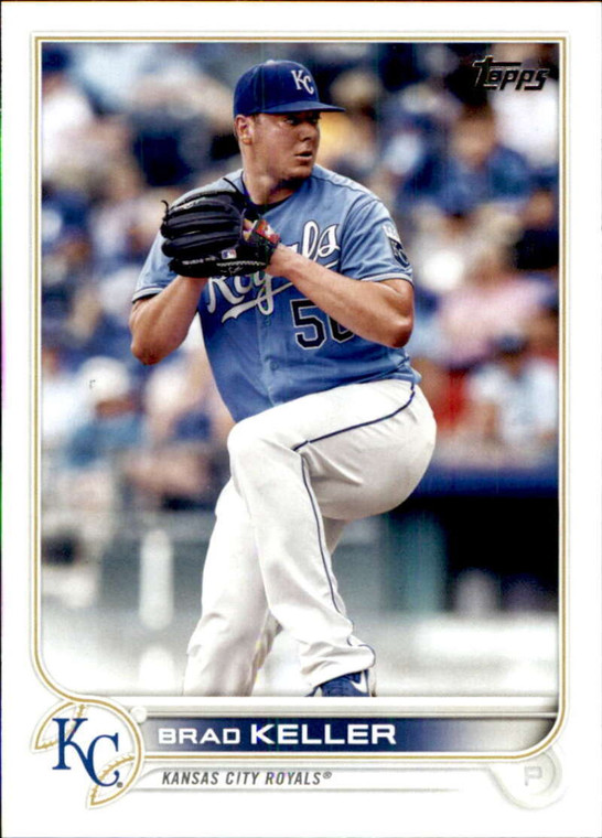 2022 Topps #412 Brad Keller NM-MT Kansas City Royals 