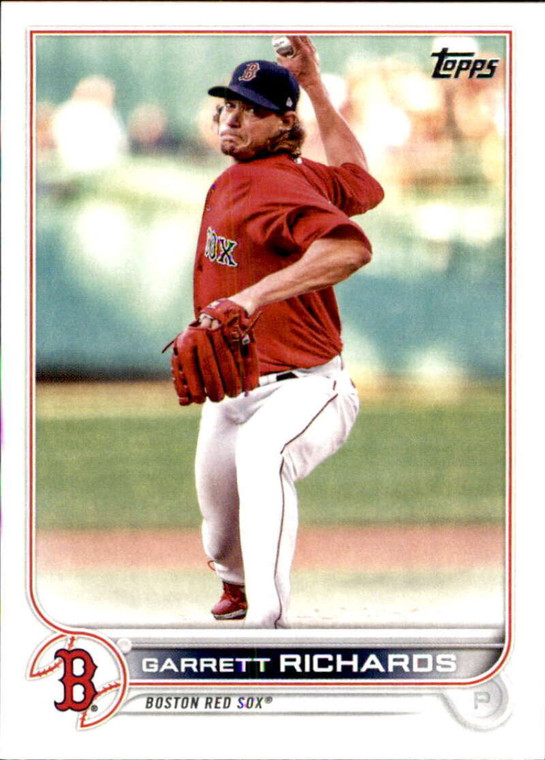 2022 Topps #514 Garrett Richards NM-MT Boston Red Sox 