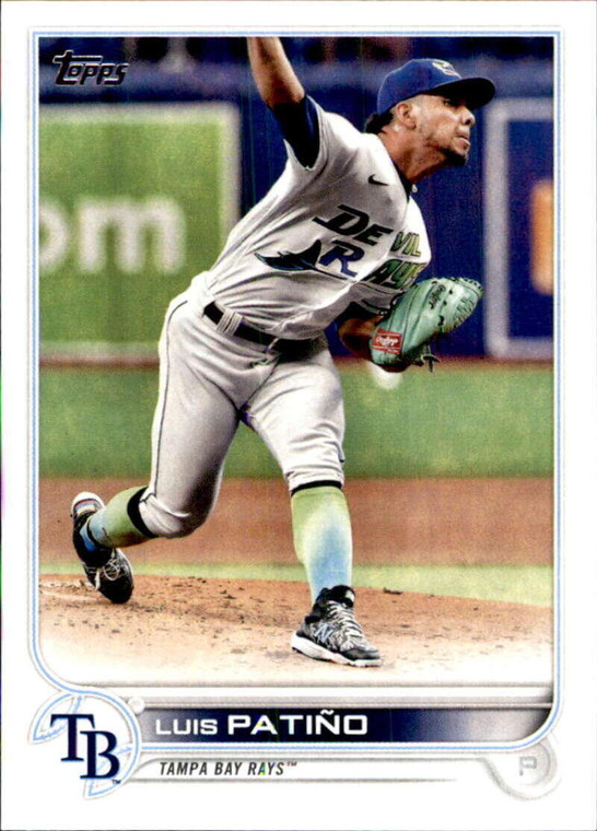 2022 Topps #539 Luis Patino NM-MT Tampa Bay Rays 
