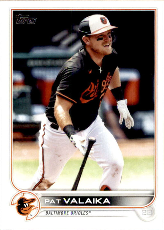 2022 Topps #575 Pat Valaika NM-MT Baltimore Orioles 