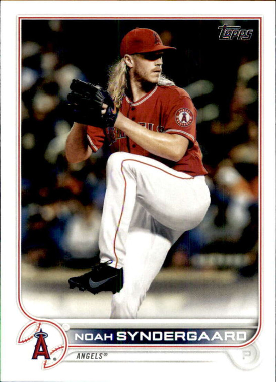 2022 Topps #584 Noah Syndergaard NM-MT Los Angeles Angels 