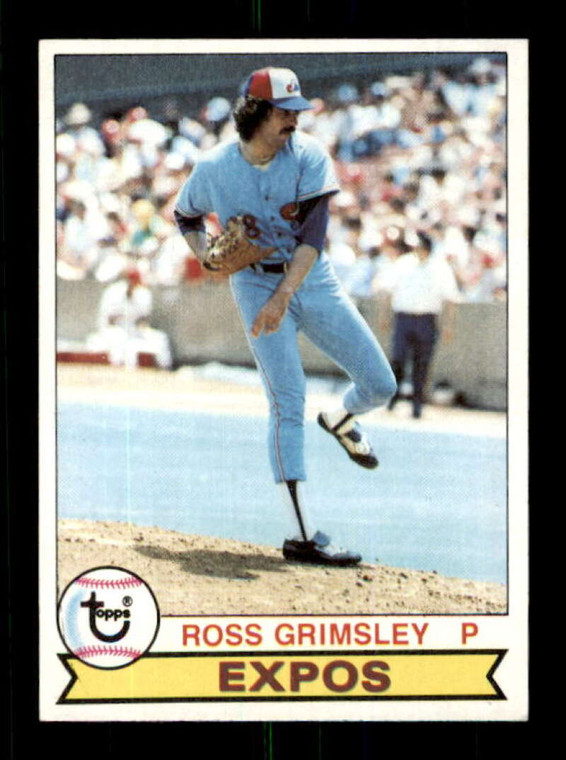 1979 Topps #15 Ross Grimsley VG Montreal Expos 