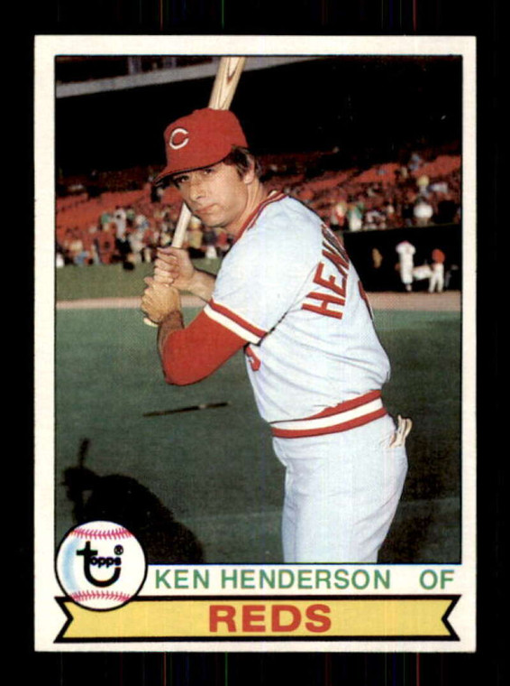1979 Topps #73 Ken Henderson VG Cincinnati Reds 