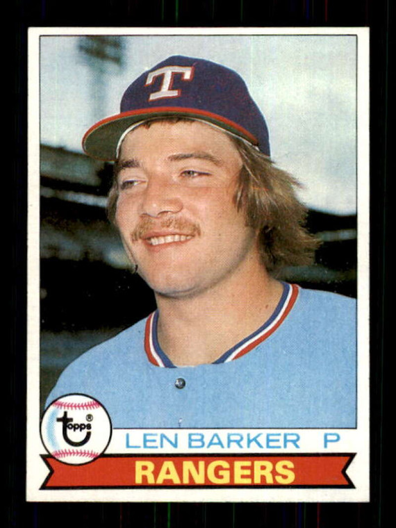 1979 Topps #94 Len Barker VG Texas Rangers 
