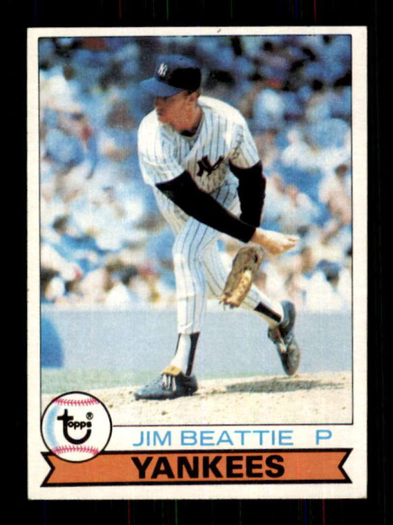 1979 Topps #179 Jim Beattie DP VG RC Rookie New York Yankees 