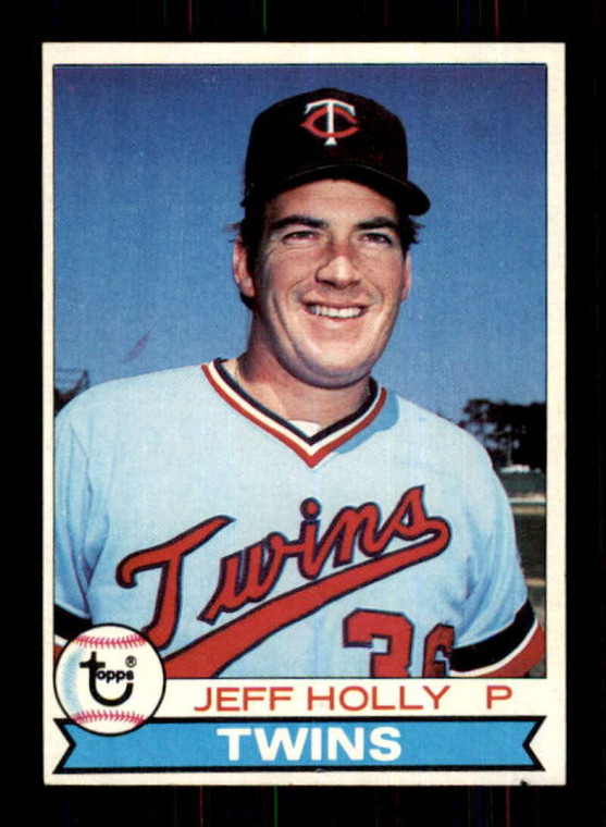 1979 Topps #371 Jeff Holly VG RC Rookie Minnesota Twins 