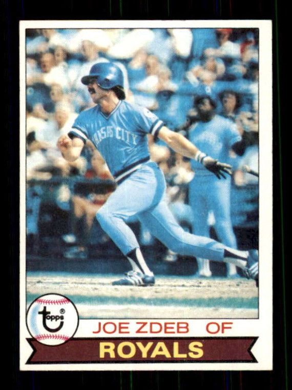 1979 Topps #389 Joe Zdeb VG Kansas City Royals 