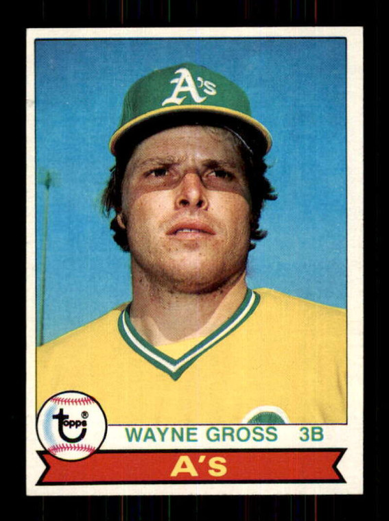 1979 Topps #528 Wayne Gross DP VG Oakland Athletics 