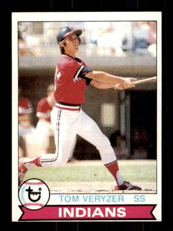 1979 Topps #537 Tom Veryzer VG Cleveland Indians 