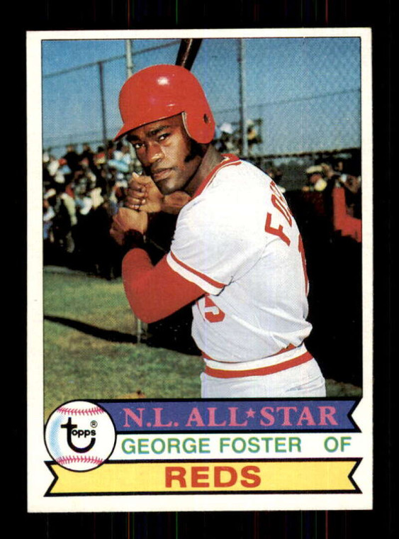1979 Topps #600 George Foster VG Cincinnati Reds 