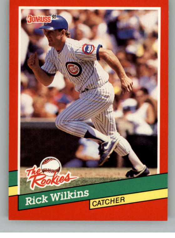 1991 Donruss Rookies #38 Rick Wilkins NM-MT  Chicago Cubs 