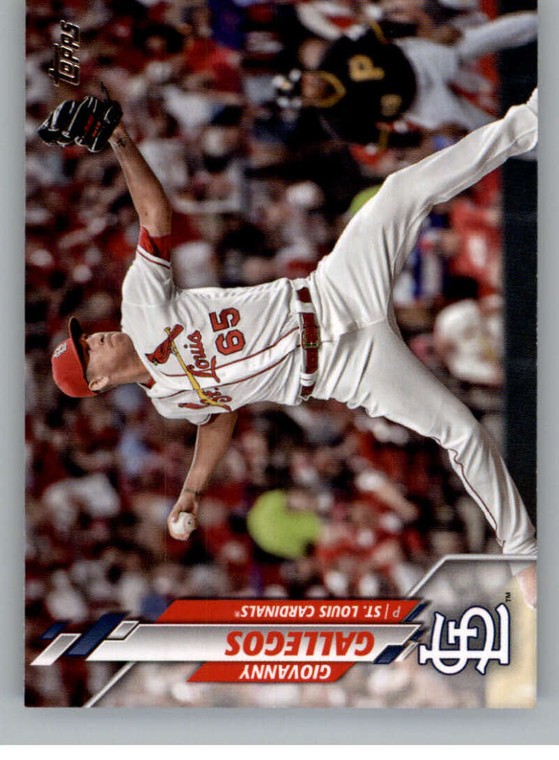 2020 Topps Update #U-162 Giovanny Gallegos NM-MT St. Louis Cardinals 
