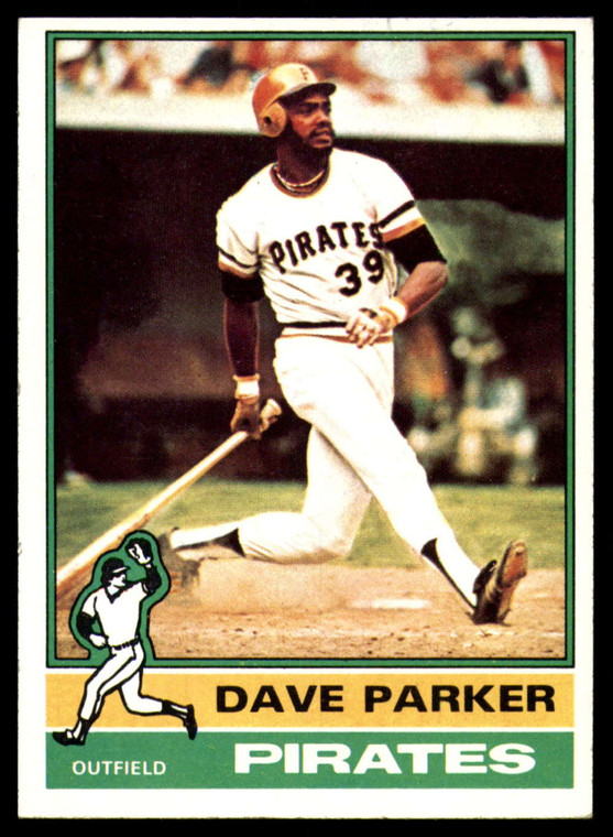 1976 Topps #185 Dave Parker VG Pittsburgh Pirates 