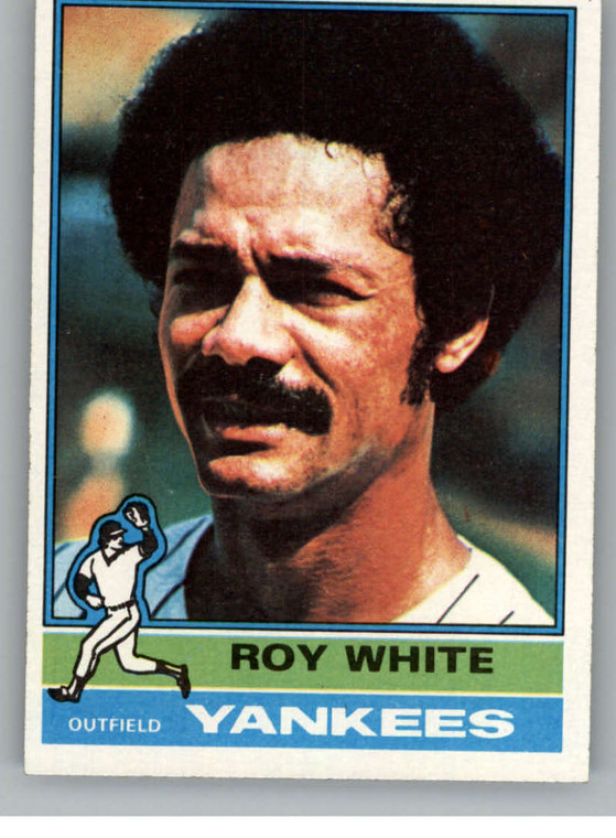 1976 Topps #225 Roy White VG New York Yankees 
