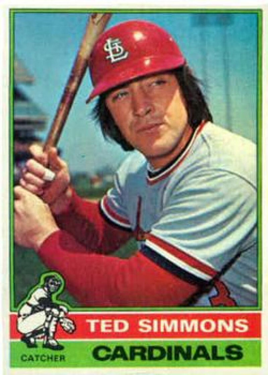 1976 Topps #290 Ted Simmons VG St. Louis Cardinals 