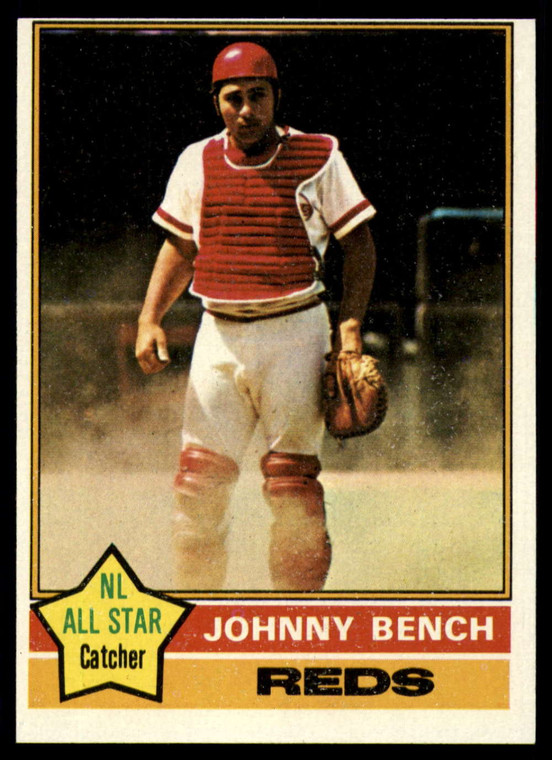 1976 Topps #300 Johnny Bench VG Cincinnati Reds 