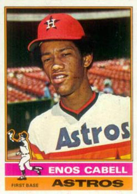 1976 Topps #404 Enos Cabell VG Houston Astros 