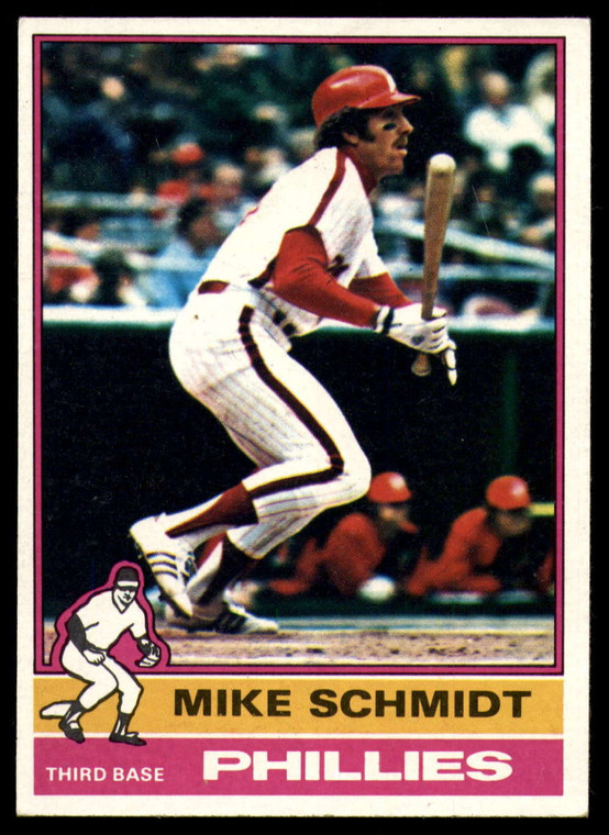 1976 Topps #480 Mike Schmidt VG Philadelphia Phillies 