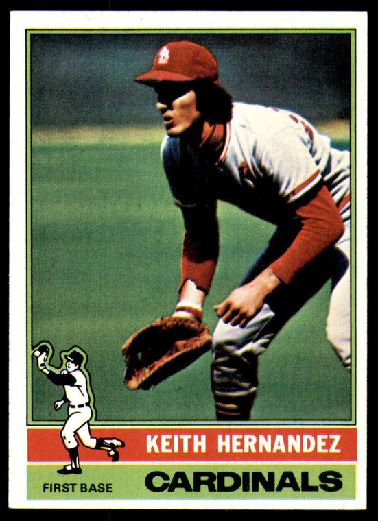 1976 Topps #542 Keith Hernandez VG St. Louis Cardinals 