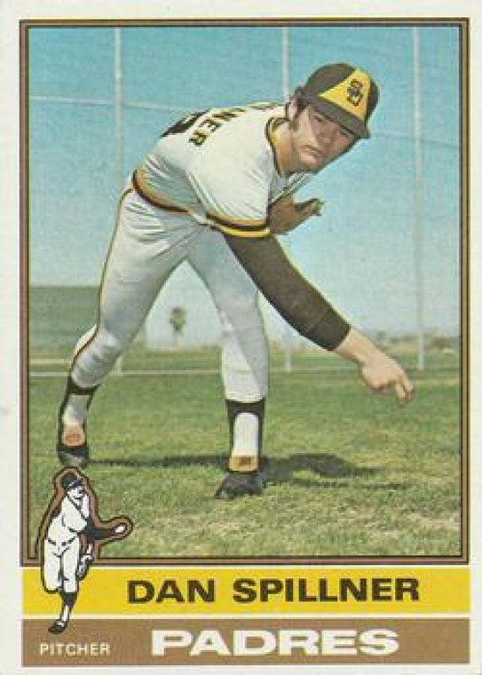 1976 Topps #557 Dan Spillner VG San Diego Padres 