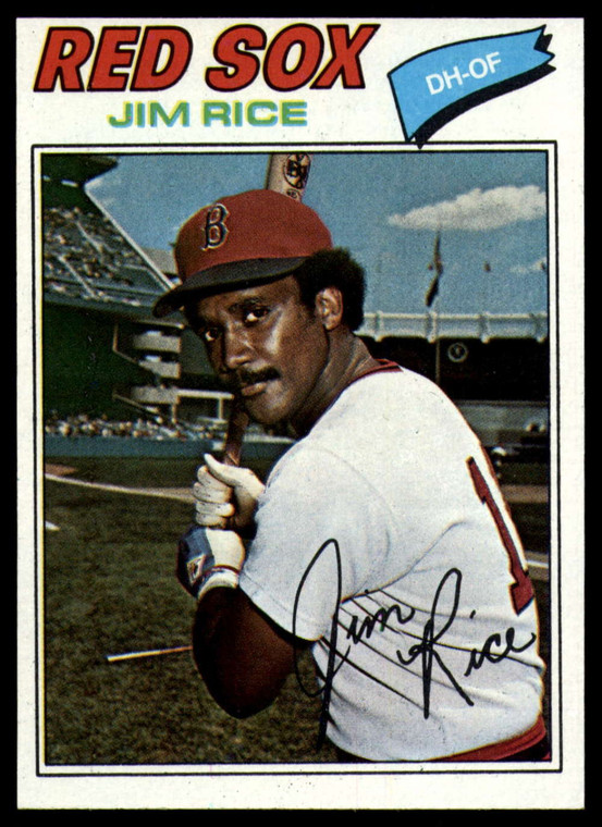 1977 Topps #60 Jim Rice VG Boston Red Sox 