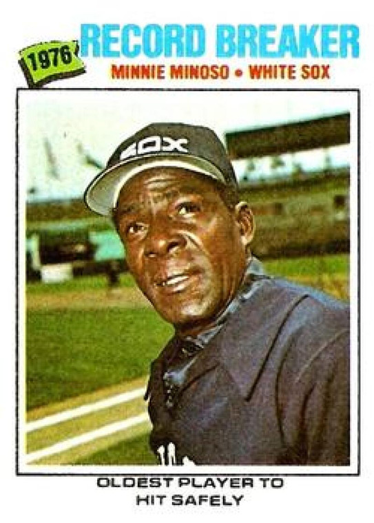 1977 Topps #232 Minnie Minoso RB VG Chicago White Sox 