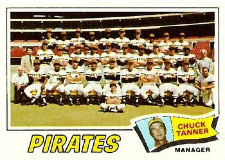 1977 Topps #354 Chuck Tanner MG VG Pittsburgh Pirates 