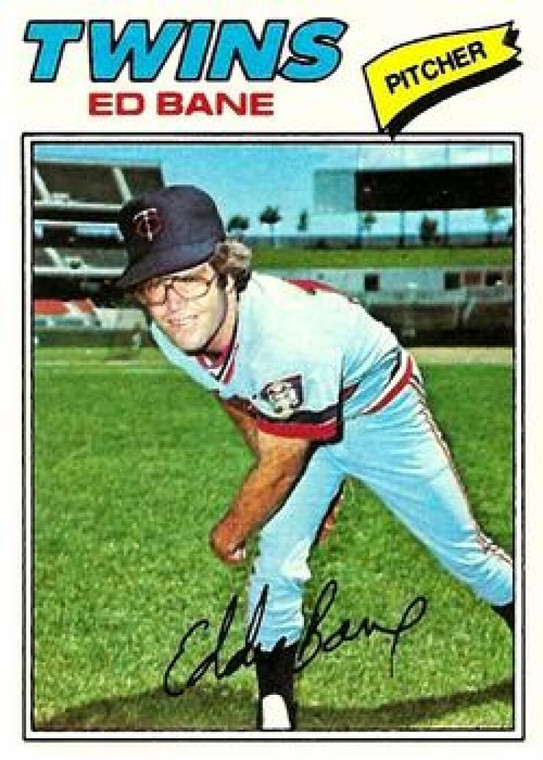 1977 Topps #486 Ed Bane VG Minnesota Twins 