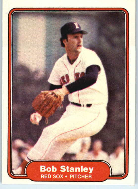 1982 Fleer #307 Bob Stanley VG Boston Red Sox 