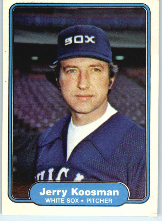 1982 Fleer #347 Jerry Koosman VG Chicago White Sox 