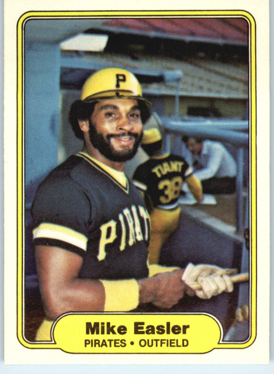 1982 Fleer #481 Mike Easler VG Pittsburgh Pirates 