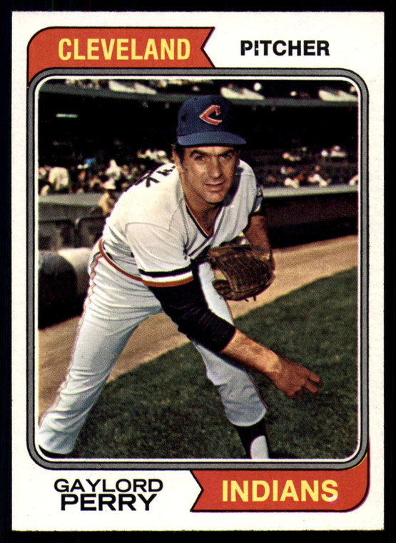 1974 Topps #35 Gaylord Perry VG Cleveland Indians 