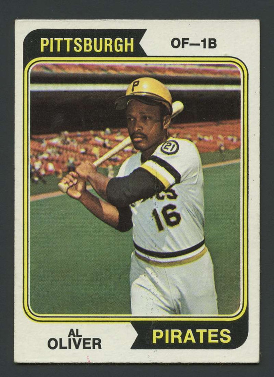1974 Topps #52 Al Oliver VG Pittsburgh Pirates 