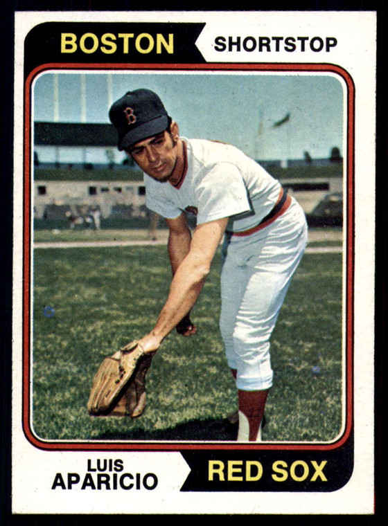 1974 Topps #61 Luis Aparicio VG Boston Red Sox 