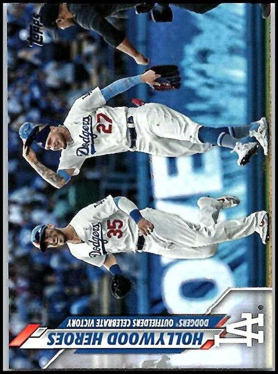 2020 Topps #298 Hollywood Heroes NM-MT Los Angeles Dodgers 