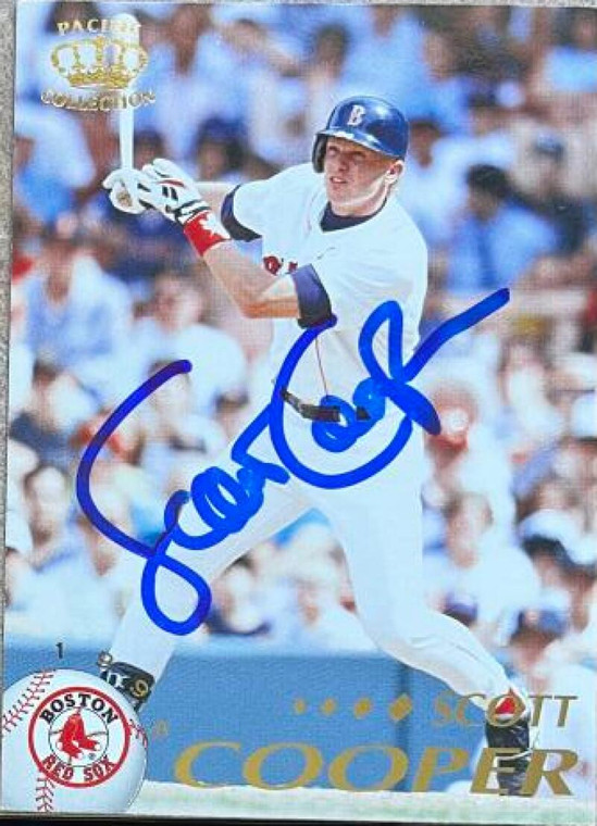 Scott Cooper Autographed 1995 Pacific #35